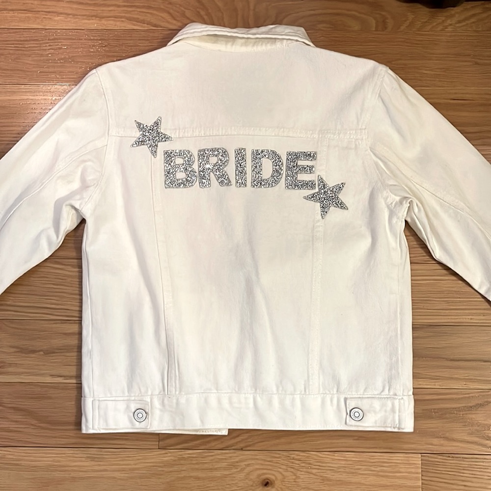 “Bride” Jean Jacket